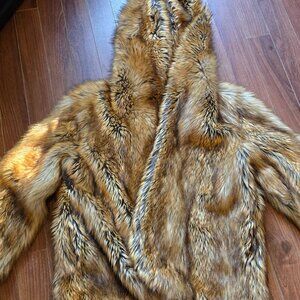 Donna Salyers Fabulous fur faux coat